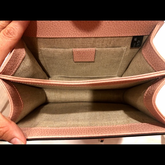 Gucci Dollar Calf Soft Pink Handbag 510304 - Picture 9 of 16